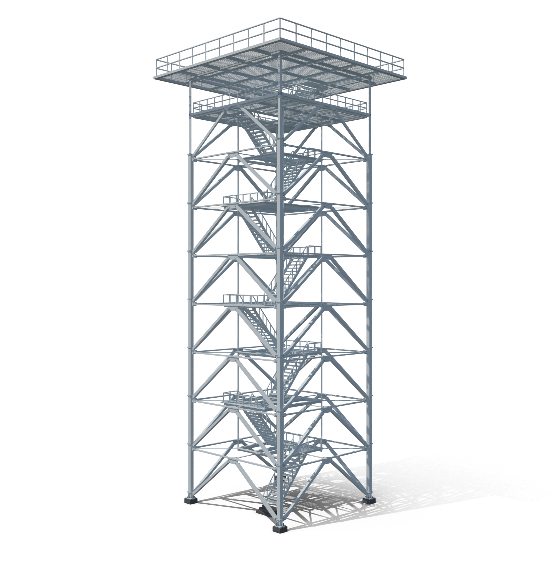 Stair Towers